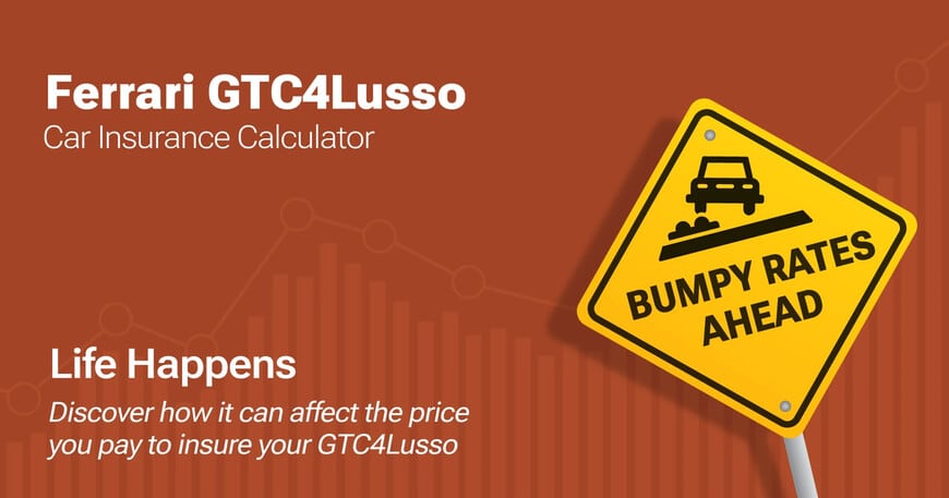 Ferrari GTC4Lusso car insurance calculator image