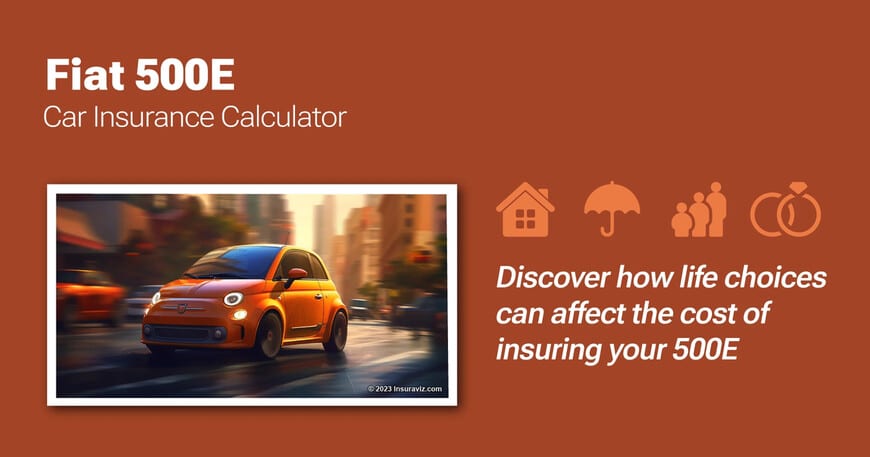 Fiat 500E car insurance calculator image