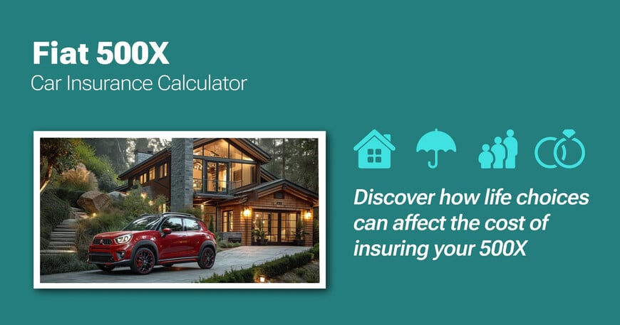 Fiat 500X car insurance calculator image