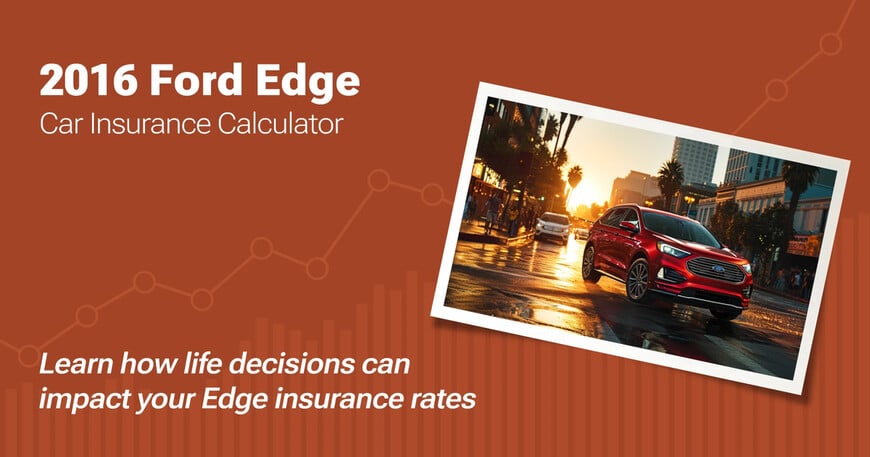 2016 Ford Edge car insurance calculator image
