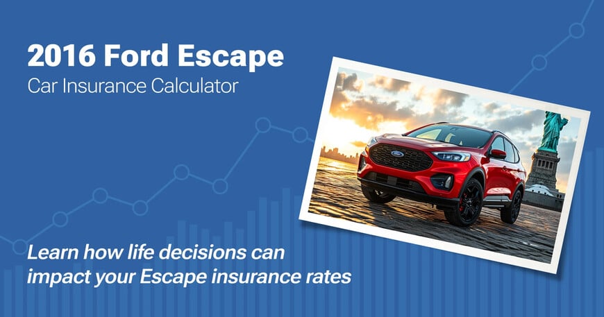 2016 Ford Escape car insurance calculator image