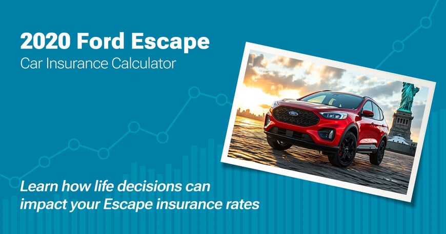 2020 Ford Escape car insurance calculator image