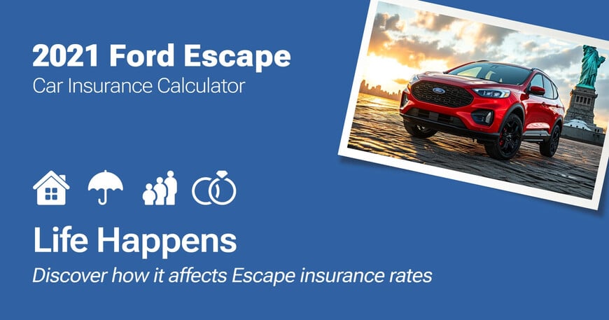 2021 Ford Escape car insurance calculator image