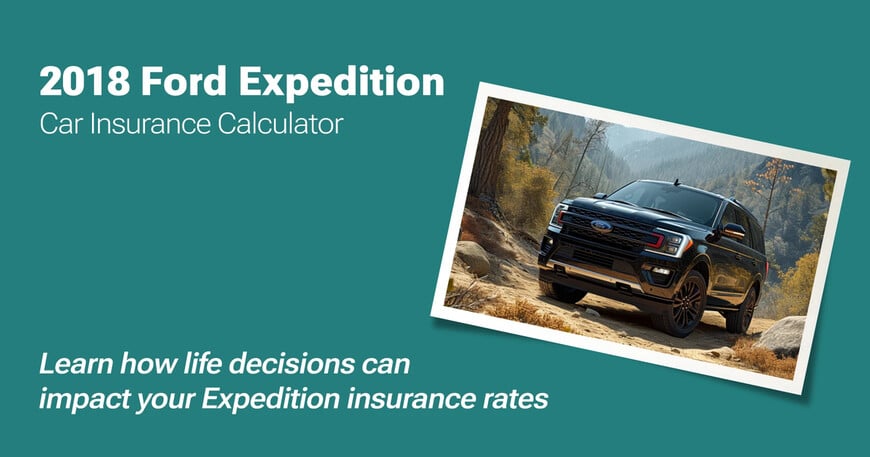 2018 Ford Expedition car insurance calculator image