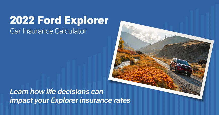 2022 Ford Explorer car insurance calculator image