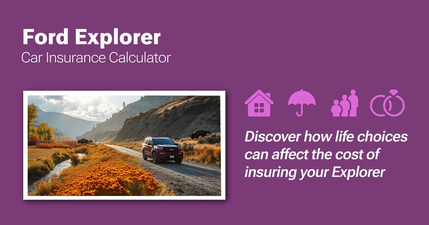 Ford Explorer car insurance calculator image