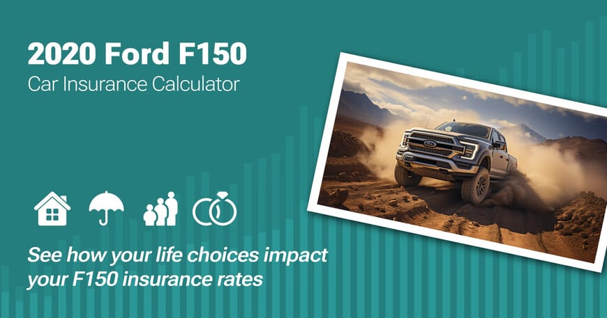 2020 Ford F150 car insurance calculator image