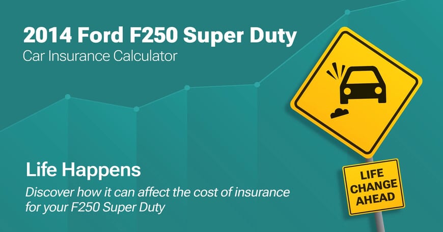 2014 Ford F250 Super Duty car insurance calculator image