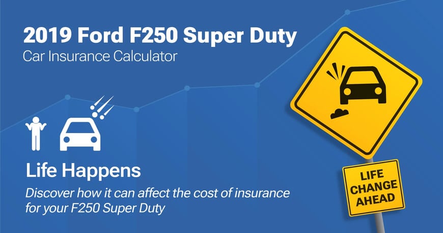 2019 Ford F250 Super Duty car insurance calculator image