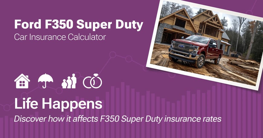 Ford F350 Super Duty car insurance calculator image