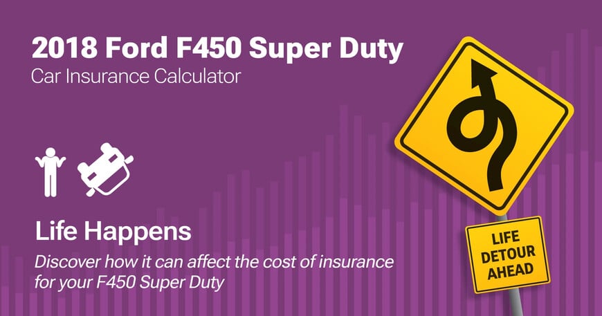2018 Ford F450 Super Duty car insurance calculator image