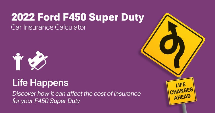2022 Ford F450 Super Duty car insurance calculator image