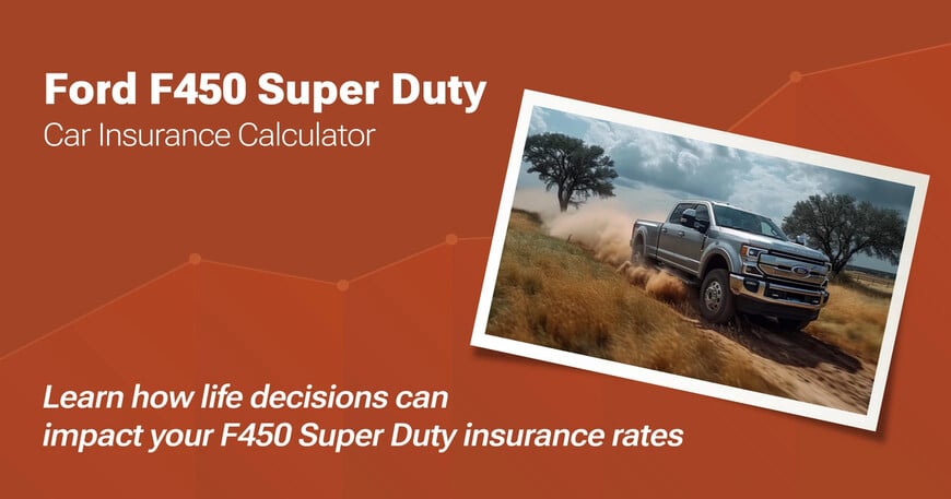 Ford F450 Super Duty car insurance calculator image