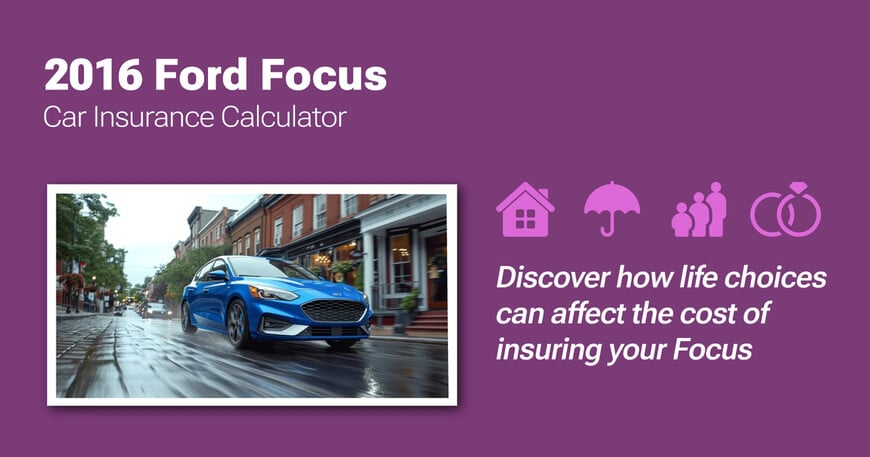 2016 Ford Focus car insurance calculator image