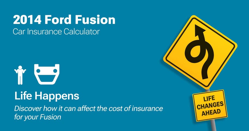 2014 Ford Fusion car insurance calculator image