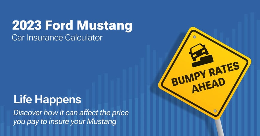 2023 Ford Mustang car insurance calculator image