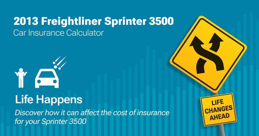2013 Freightliner Sprinter 3500 car insurance calculator image