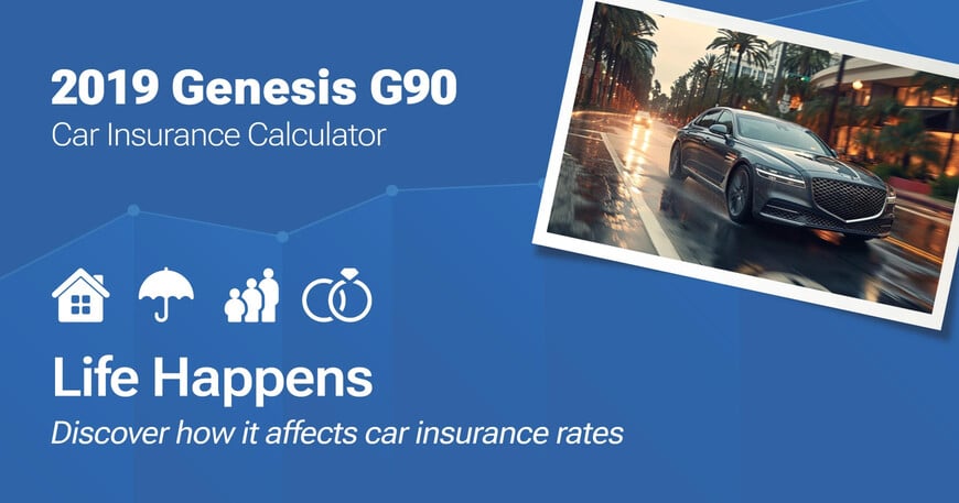 2019 Genesis G90 car insurance calculator image
