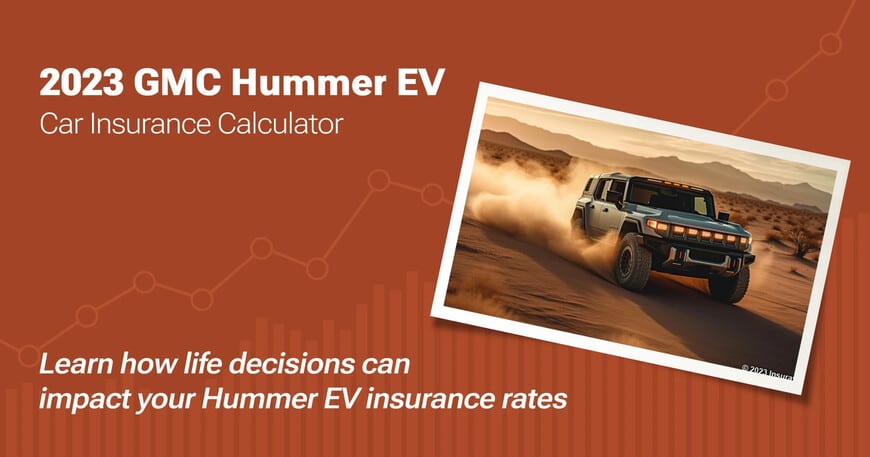2023 GMC Hummer EV car insurance calculator image