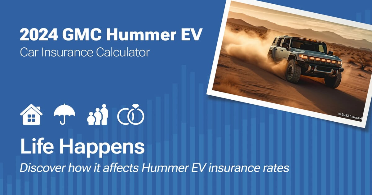 Hummer Rate 2024 GMC Hummer EV Car Insurance Calculator with Rate Insights