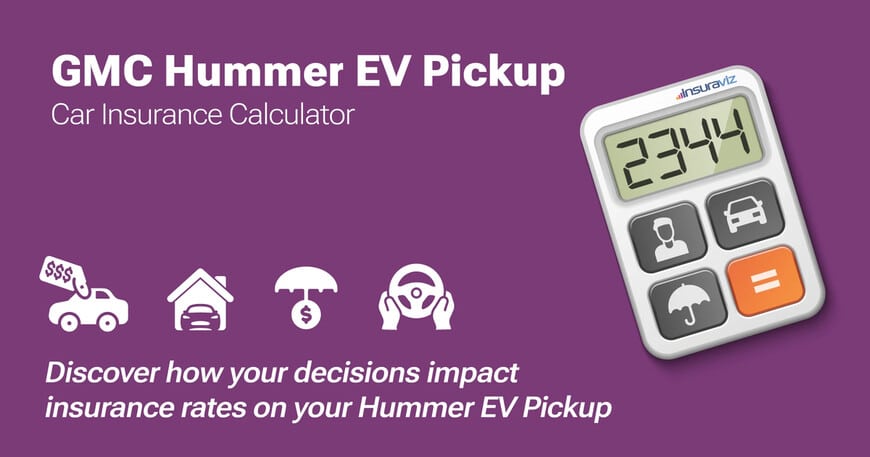 GMC Hummer EV Pickup car insurance calculator image