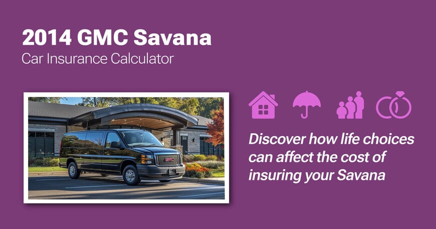 2014 GMC Savana car insurance calculator image
