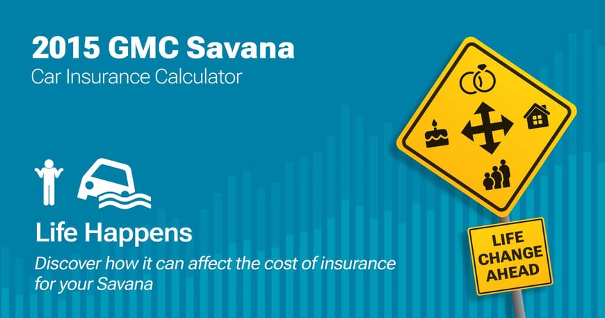 2015 GMC Savana car insurance calculator image
