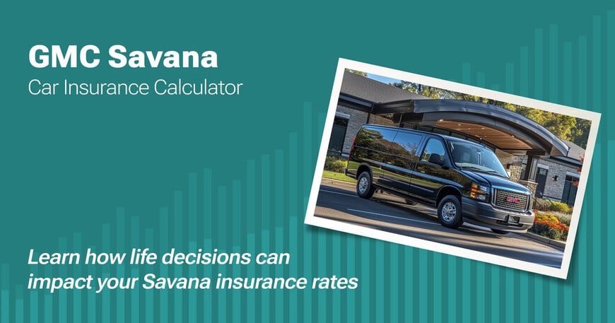 GMC Savana car insurance calculator image