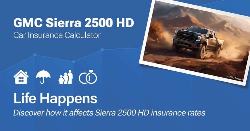 GMC Sierra 2500 HD car insurance calculator image