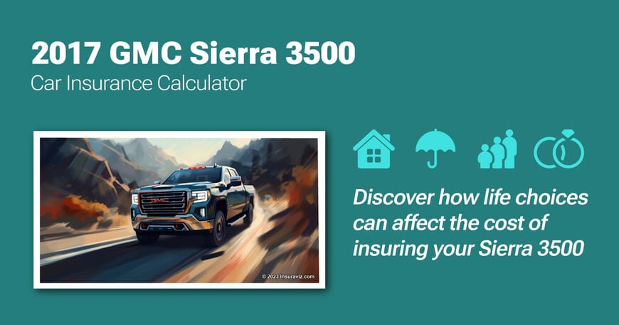 2017 GMC Sierra 3500 car insurance calculator image