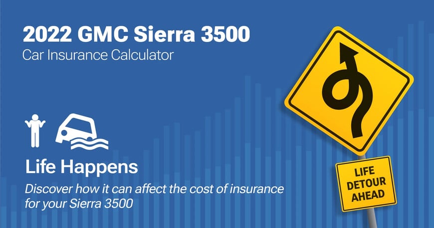 2022 GMC Sierra 3500 car insurance calculator image