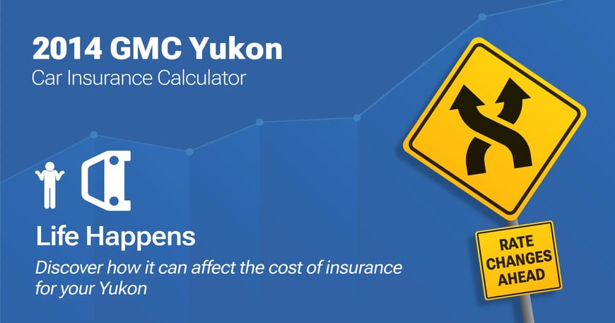 2014 GMC Yukon car insurance calculator image