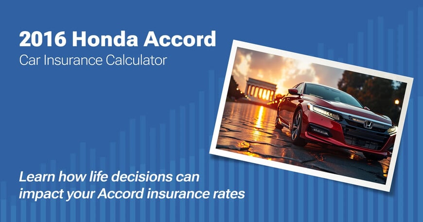 2016 Honda Accord car insurance calculator image
