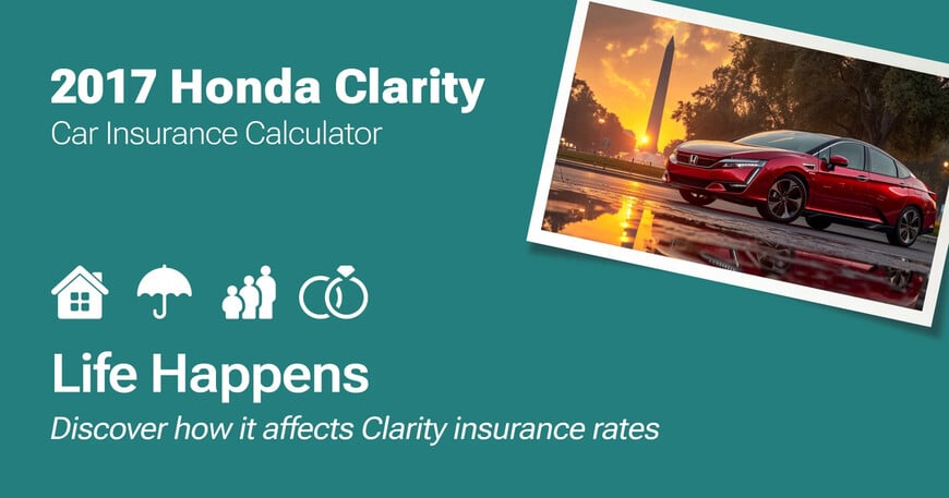 2017 Honda Clarity car insurance calculator image