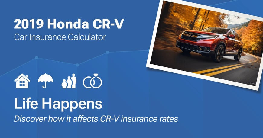 2019 Honda CR-V car insurance calculator image