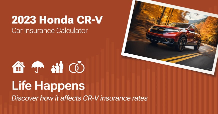 2023 Honda CR-V car insurance calculator image