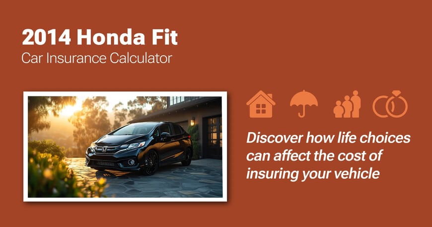 2014 Honda Fit car insurance calculator image