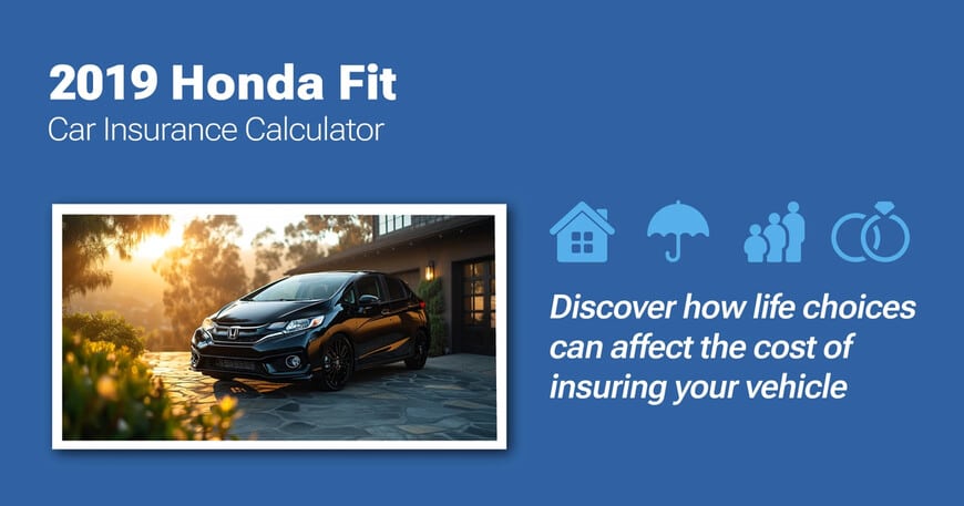 2019 Honda Fit car insurance calculator image