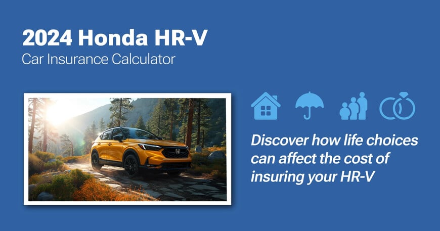 2024 Honda HR-V car insurance calculator image