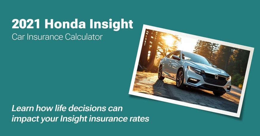2021 Honda Insight car insurance calculator image