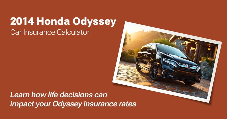 2014 Honda Odyssey car insurance calculator image