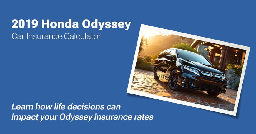 2019 Honda Odyssey car insurance calculator image