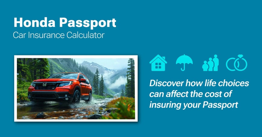 Honda Passport car insurance calculator image