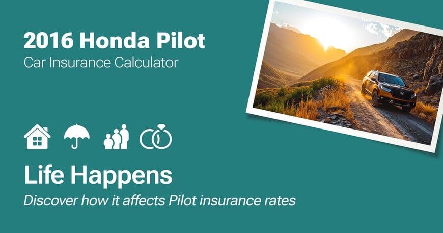 2016 Honda Pilot car insurance calculator image