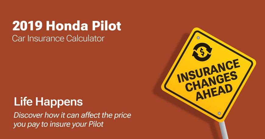 2019 Honda Pilot car insurance calculator image