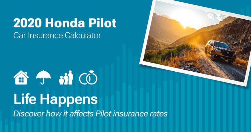 2020 Honda Pilot car insurance calculator image