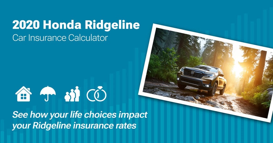 2020 Honda Ridgeline car insurance calculator image