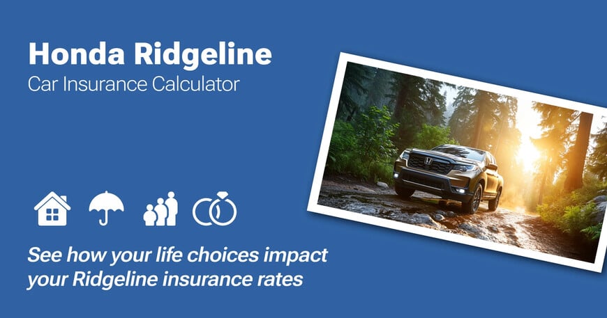 Honda Ridgeline car insurance calculator image