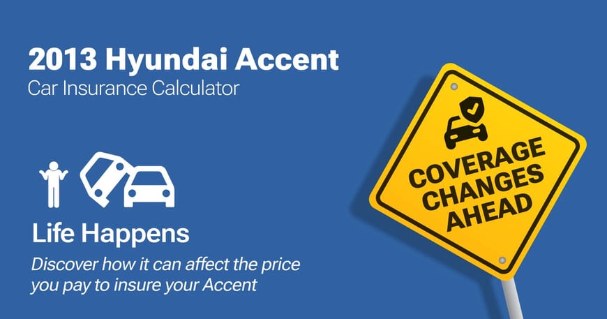 2013 Hyundai Accent car insurance calculator image