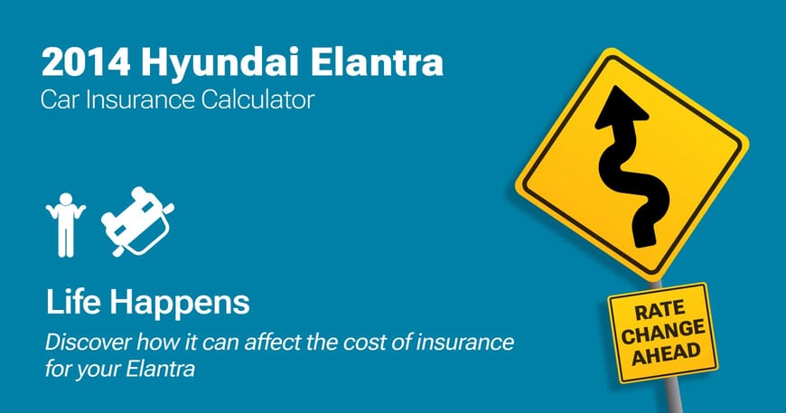2014 Hyundai Elantra car insurance calculator image